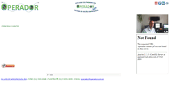 Desktop Screenshot of operador.com.br